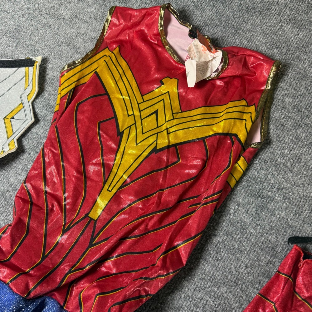 Rubies DC Super Hero Wonder Woman Costume Dress Up Outfit Kids Large